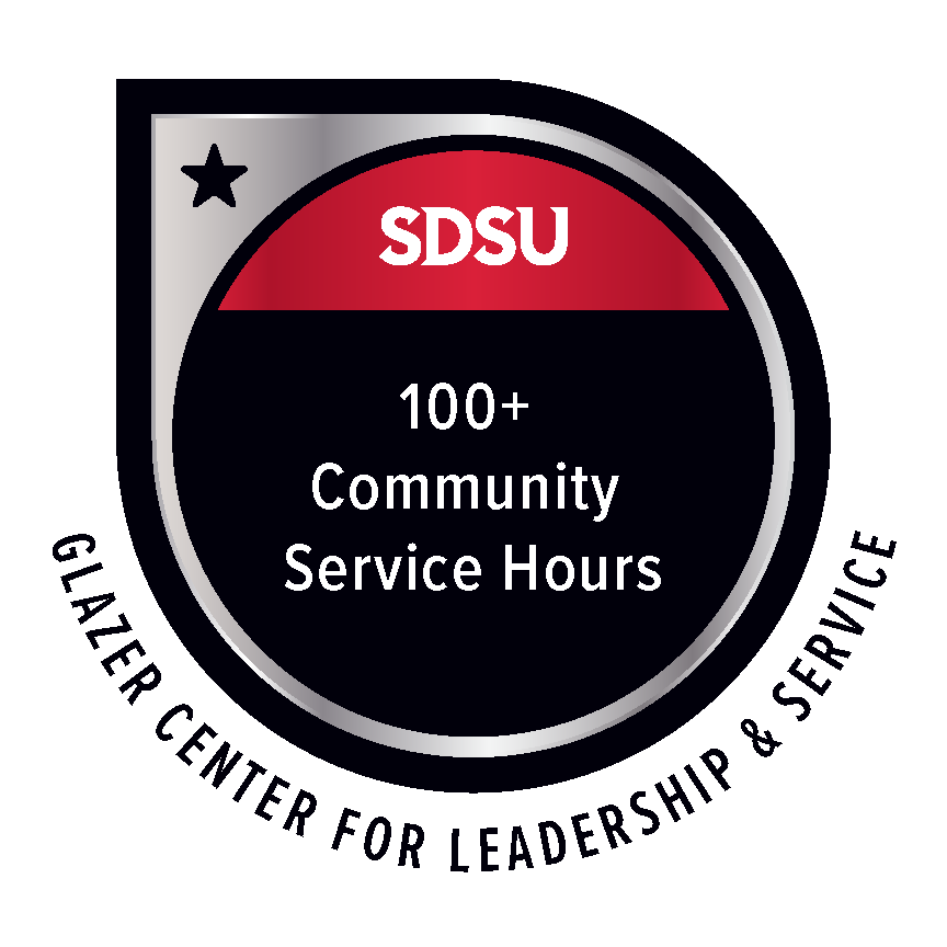 100+ hours community services