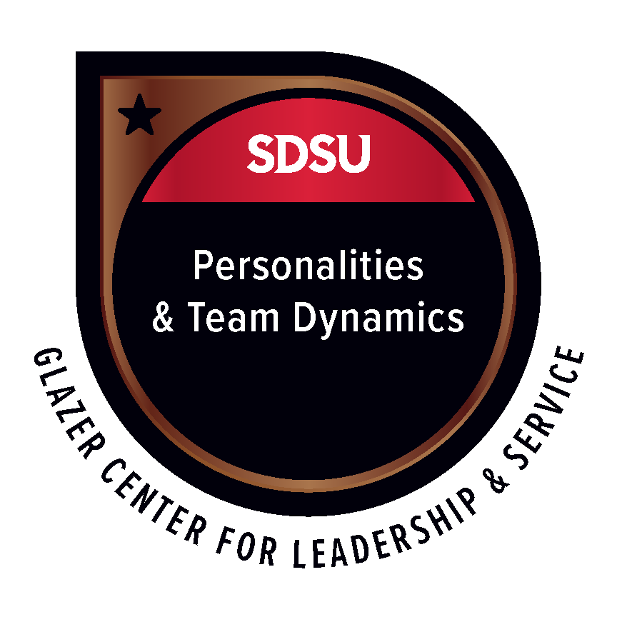 personalities and team dynamics badge